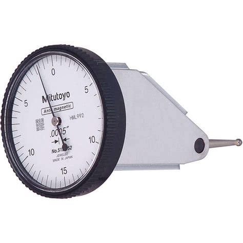 Mitutoyo 513 452 10E Dial Test Indicator Vertical 0 To 0 030 Inch