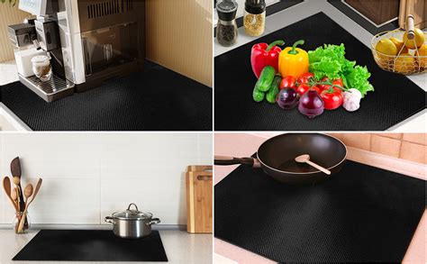 X Cm Tapis De Protection Plaque Cuisson Induction En Silicone Plaque