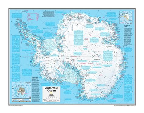 Antarctica Ngs Wall Map Buy Wall Map Of Antartica Shop Mapworld