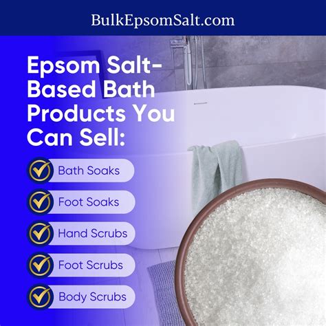 Bulk Epsom Salt Usp Grade Ensuring Purity