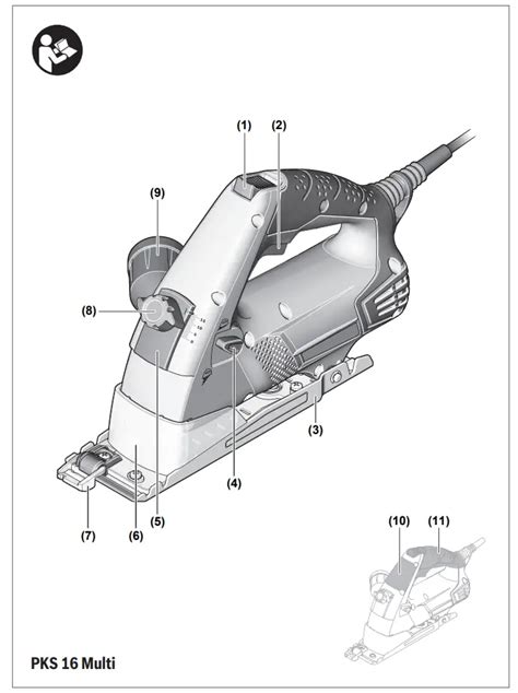 Bosch Pks 16 Multi Circular Saw Instruction Manual