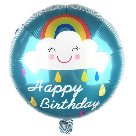 SMILEY FACE BIRTHDAY ROUND FOIL BALLOON – My Party Universe