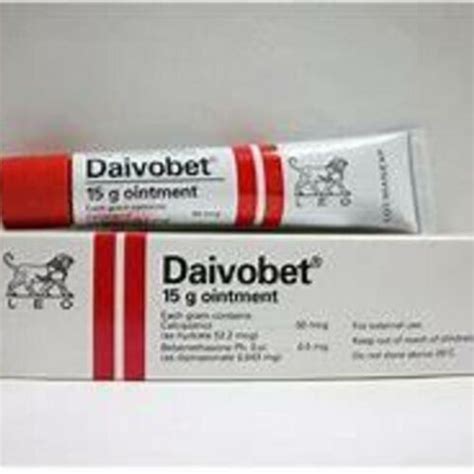 DAIVOBET Calcipotriol hydrate Betamethasone diproprionate 50 mcg/500 ...