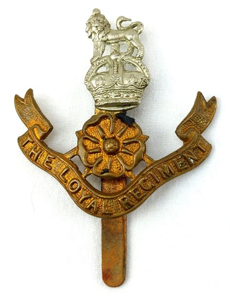 British Yorkshire Regiment Princess Of Waless Own Cap Badge Sally