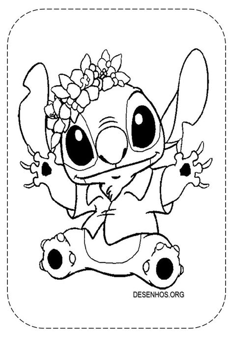 Desenhos Lilo E Stitch Para Imprimir E Colorir In Stitch