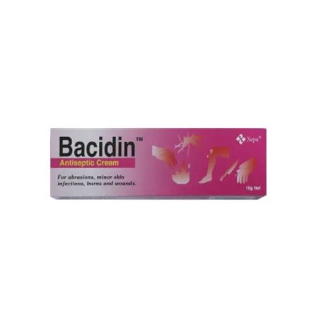 Bacidin Antiseptic Cream Promed