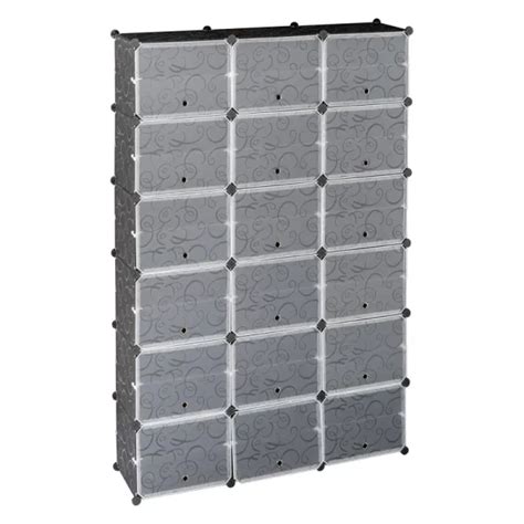 Dropship 12 Tier Portable 72 Pair Shoe Rack Organizer 36 Grids Tower