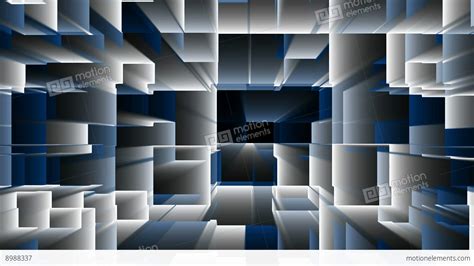 Blue White VJ DJ Abstract Background Animation Stock Animation | 8988337