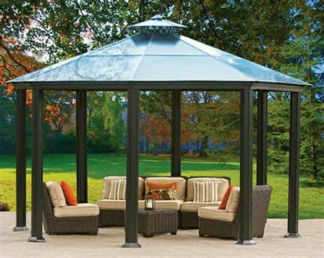 Frp Brown Garden Gazebo Polished Rs Piece Babita Arts