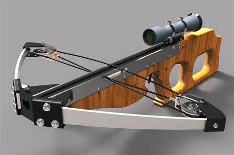 Crossbow Bow And Arrow 3d Model 3d Printable Cgtrader