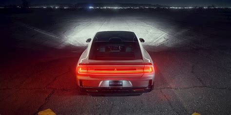 Dodge Charger Daytona EV Unveiled As First Electric Muscle Car With