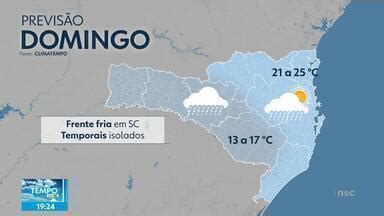 Nsc Not Cias Sc Confira A Previs O Do Tempo Para Sc Douglas