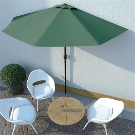 Sucrecristallise Parasol De Balcon Avec M T En Aluminium Vert X