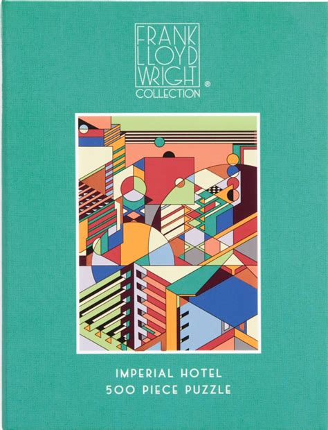 Frank Lloyd Wright Imperial Hotel Pieces Galison Serious Puzzles