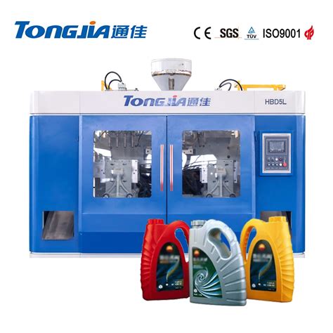 Extrusion Blow Tongjia Hdpe Plastic Bottle Blowing Molding Machine L