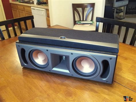 Klipsch Rc Reference Iv Series Center Channel Speaker Black Ash