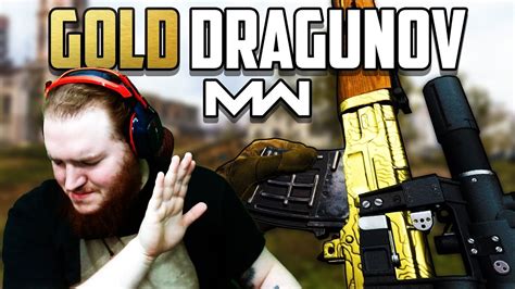 Gold Dragunov Road To Damascus Modern Warfare Youtube