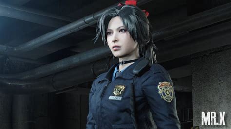 Resident Evil 2 Remake Ada Motorcycle Cop Outfit Gameplay Pc Mod