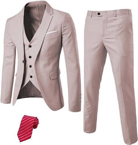 Eastside Herren Slim Fit Teiliger Anzug Ein Knopf Blazer Set Jacke