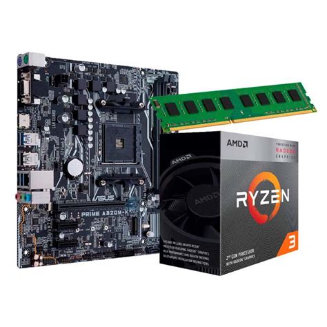 Combo Amd Ryzen G A M Gb