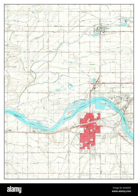 Burley idaho map Cut Out Stock Images & Pictures - Alamy