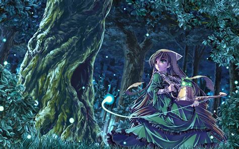 Wallpaper Forest Anime Girls Underwater Jungle Mythology Rozen