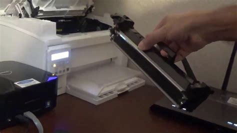 Installing An Ink Cartridge On A Hp Laser Jet Pro Mfp M130nw Youtube