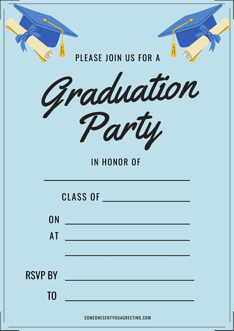 Graduation Party Free Printables