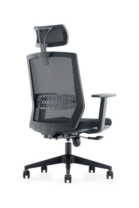 Factory Revolving Work Black Desk Executive Ergonomic Computer Staff