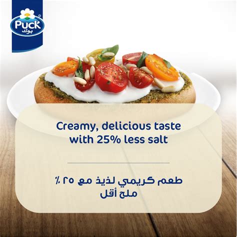 Puck Cream Cheese Low Salt Spread 240g Online At Best Price Jar Cheese Lulu Uae