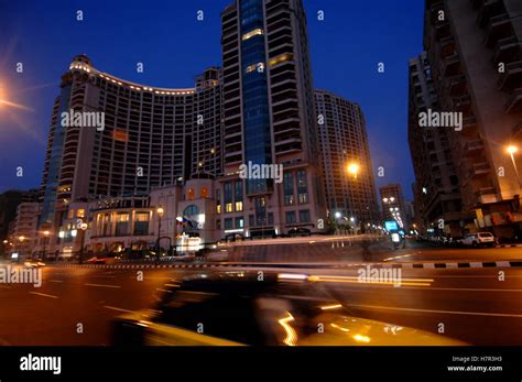 The Four Seasons Hotel Complex At San Stefano Alexandria Stock Photo