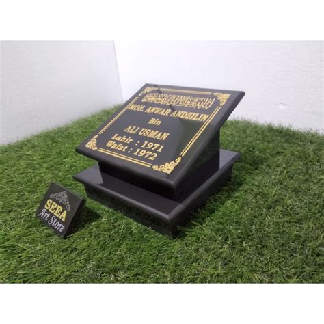 Jual Batu Nisan Makam Granit Murah Ukuran X Shopee Indonesia