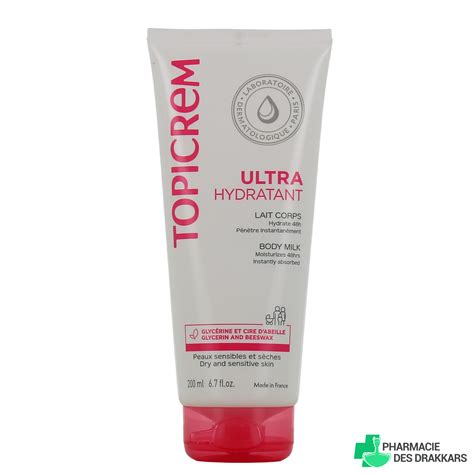 Topicrem Ultra Hydratant Lait Corps Pharmacie Des Drakkars