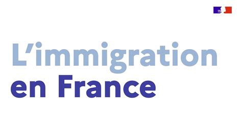 L Immigration En France YouTube