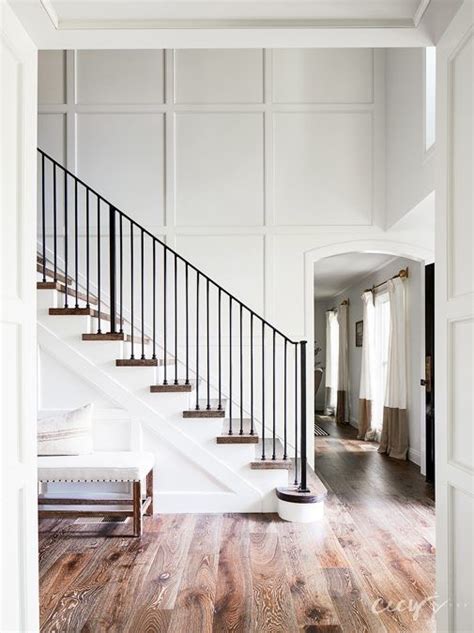 Foyer Staircase Accent Walls Modernwood Work