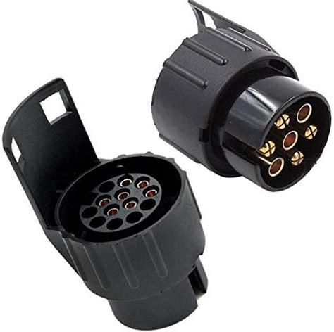 Amazon Fr Adaptateur Prise Remorque 7 Vers 13 Broches 12V Adaptateur