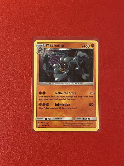 Pokémon TCG Machamp Guardians Rising 65 145 Holo Holo Rare for sale