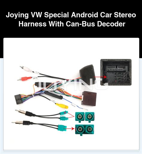 Joying Vw Harness For Android Car Stereo Plug And Play Wiring Cable