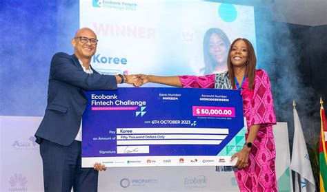 Le Groupe Ecobank Lance Le Fintech Challenge 2024 Avec Un Prix De 50 000 Dollars Américains