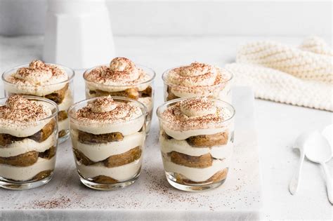 Individual Tiramisu Cups Recipe