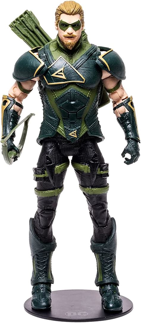 Dc Multiverse Green Arrow Action Figure With Accessories Figures