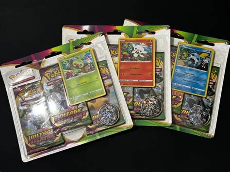 TRIPACK POKÉMON VOLTAGE Éclatant Épée et Bouclier EB4 EUR 150 00