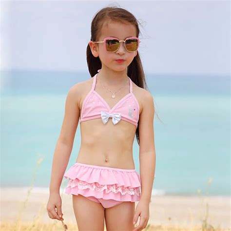 USEEMALL Kinderen Badmode Meisjes Zwemkleding Bikini Set Voor Kinderen