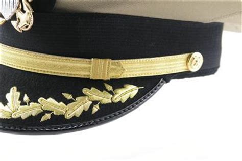 US NAVY COMMANDER - CAPTAIN KHAKI OFFICER HAT