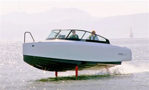 Flying On The Water Testing Candela S Electric Hydrofoil Power Boat