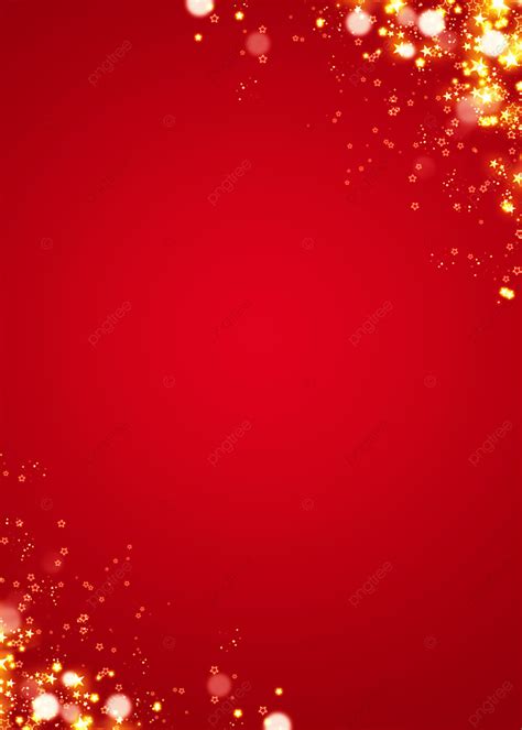 Shiny Starlight Red Christmas Background Wallpaper Image For Free ...