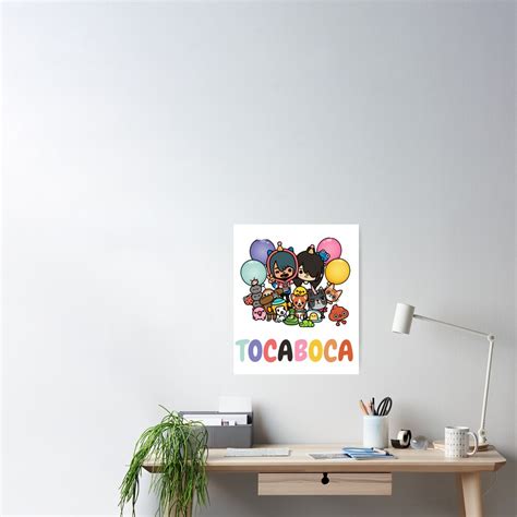 "Toca boca Characters Baby " Poster for Sale by MasonBibi | Redbubble