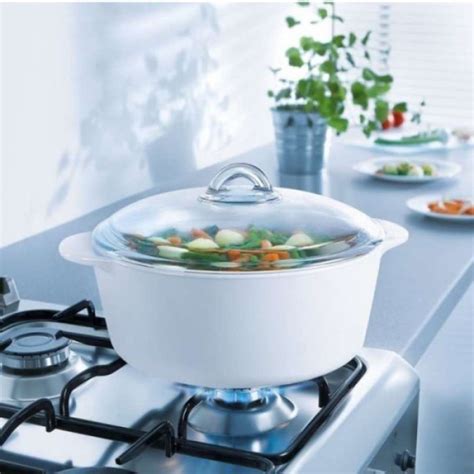 Jual Panci Masak Pot Kaca Luminarc Vitro Blooming Amber Casserole