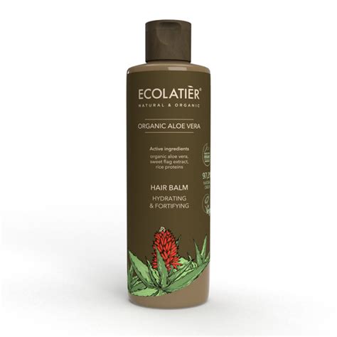 BAUME CAPILLAIRE HYDRATANT ET FORTIFIANT À L ALOE VERA BIO Ecolatier