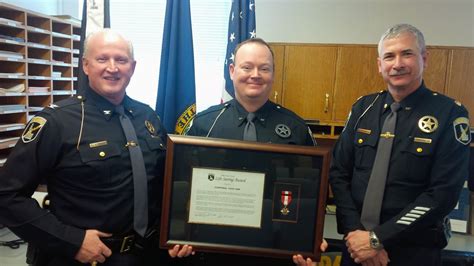 Idaho State Police Present Heroism Awards To District 5 Troopers